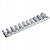 Набор 12-гранных головок на планке TOPTUL 12-гр. 1/2" 11ед. 8-22мм GAAQ1601U-12