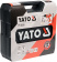 YATO Фен технічний мережевий YATO : P= 2000 Вт 0~550°C, з регулятором темп-ри, 5 t°.реж + 6 аксесуар