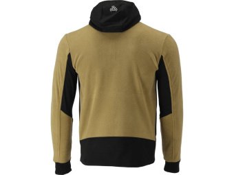 Худі флісовий з поліестеру YATO розмір XXL, хакі-чорний, 5 кишень [20]