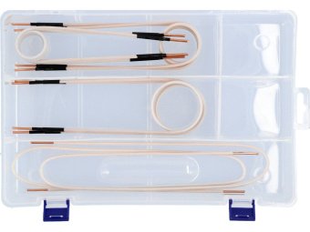 Спіралі елктронагрівальні змінні YATO до нагрівача YT-05880, Ø= 30, 40, 50 мм + прямі, 8 шт [30]