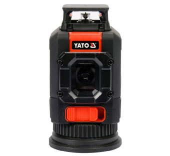 YATO Нівелір лазерний самонівелюючий YATO : 5 променів, точність- ±3 мм/ 10 м, верт./гориз. промені 