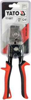 YATO Кліщі затискні YATO для виробів з бляхи, l= 230 мм, CrV  | YT-18977