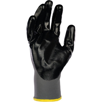 Рукавиці з нітриловим покриттям КВІТКА PRO (12 пар, XL) (110-1206-10)