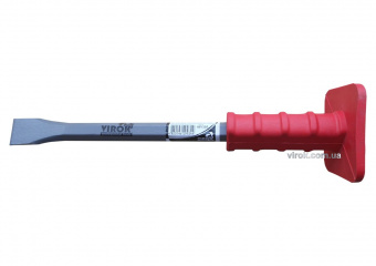 VIROK Зубило каменяра з гумовою ручкою 450 мм | 03V145