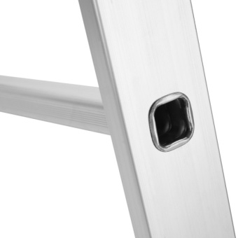 Драбина алюмінієва 3-х секційна Квітка PRO (3х14 сходинок) (110-9814)