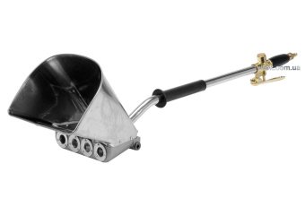 VOREL Ковш пневматичний для штукатурки стель : ємність- 4 л, 6 бар, 400 л/хв, продукт.- 50 м²/год  |