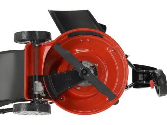 Газонокосарка бензинова YATO з приводом: 3,5кВт, ширина різання: Ø= 51 см, травозбірник- 62л