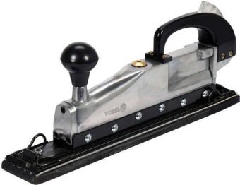 VOREL Шліфмашина пневматична вібраційна : платформа 70х 395 мм, P= 0.63 MPa, 170 л/хв  | 81150