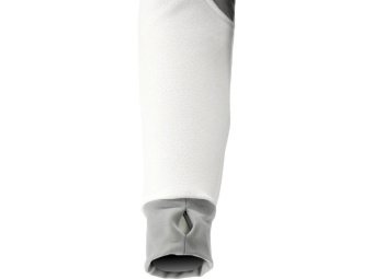 Худі флісовий з поліестеру YATO розмір 3XL, біло-сірий, 5 кишень [20]