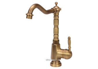 FALA Змішувач води для кухонної раковини "RETRO BRONZE 3" з кульовим регулятором  | 75832