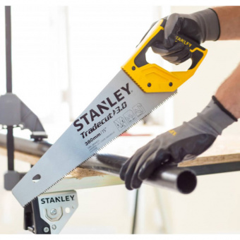 STANLEY Ножовка "Tradecut" универсальная с закаленными зубьями, L = 380мм, 7 tpi.