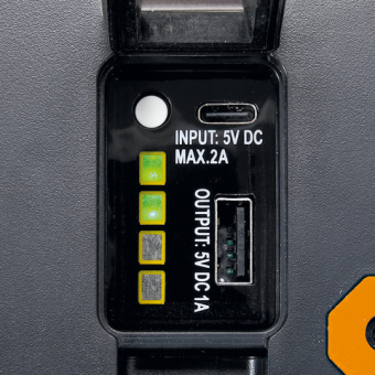 Прожектор переносний COB LED діодний STHOR від Li-Ion акумул 3.7V 4.4 АГ  P= 10Вт, світл. P= 1000 lm