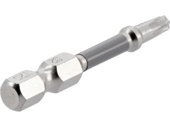 Насадка викруткова YATO TORX T20 х 50 мм. HEX 1/4", покрита нікелем, 2 шт.[10]