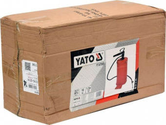 YATO Помпа мастильна YATO : місткість- 16 кг, сопло зі шлангом l= 1.5 м, макс. P= 20.5 МПа  | YT-070