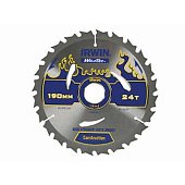 IRWIN Диск пильный по деревоматериалам Weldtec CSB 190мм/24T | 1897383