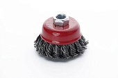 Щётка чаша стальные витки 65мм (УШМ) APRO