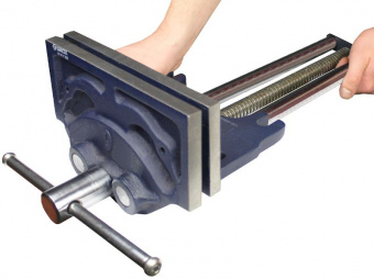 GROZ Тиски столярные для тяжелых работ 225 мм, открытие 330 мм WWV/225