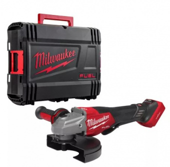 MILWAUKEE Шліфмашина кутова акумуляторна, M18 FHSAGO180VXPDB2-0X, Ø180мм (HDкейс) | 4933498942