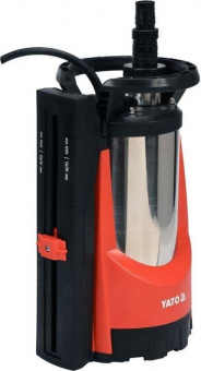 YATO Насос для брудної води мережевий YATO: 750 Вт, 11000 л/год, макс.висота- 8.5м, макс.глибина- 7 