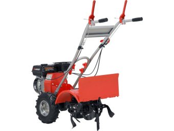 Культиватор бензиновий YATO: двигун- 6,5 КС, ширина борозни- 41 см, глибина- 254 мм, бак-1,2л