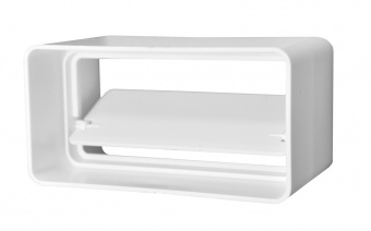 60-349 Соединитель прямоугольных каналов с обратным клапаном, 55х110мм Эра 