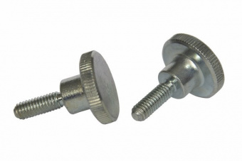 Винт оцинкованный с накатанной головкой DIN 464