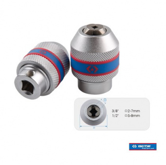 KING TONY Держатель метчика М1-М10, 3/8" | 39123010M