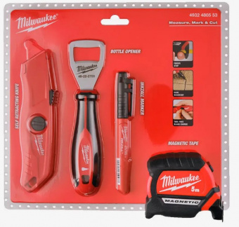 MILWAUKEE ПРОМО 2022 Набор "Измерение и резка" - 4 ед. (1 шт) | 4932480553