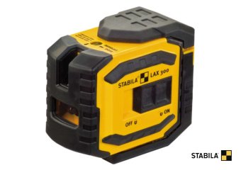 Нівелір лазерний STABILA Type LAX 300 з приладдям +-0.3мм/м + телескопічний штатив LT 30 (20-365 см)