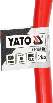 Ножиці до арматури настільні YATO: max Ø= 10 мм, L= 600 мм. підставка 140х 530 мм [2]