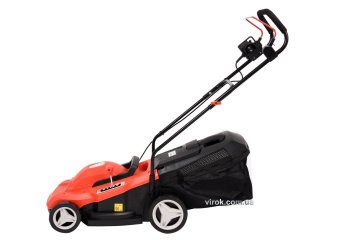 YATO Газонокосарка на 4-х колесах електромережева YATO, 1800 Вт, обрізний діап. Ø= 38 см, ємн.- 50 л