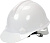 VOREL Каска для захисту голови біла з матеріалу HDPE  | 74173