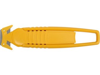 Ніж з трапецевидним лезом VOREL: безпечний, 148x38x10 мм [24/144]