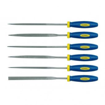 VOREL Набор надфилей 160мм-6шт. 25352