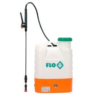 FLO Оприскувач акумуляторний ранцевий : 12В, 8 АГод, бак- 16 л, продукт.- 3 л/хв  | 89610