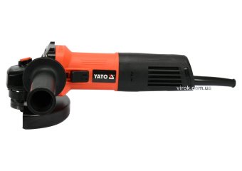 YATO Шліфмашина кутова мережева YATO: P= 850 Вт, Ø= 125 мм, 12000 об/хв  | YT-82097