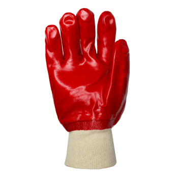 Рукавиці з ПВХ покриттям бензомаслостійкі КВІТКА PRO Industrial (270 мм) (110-1207-10-IND)