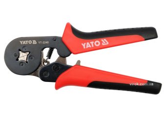YATO Кліщі для обтискання і зачистки проводів YATO, L=180 мм  | YT-2240