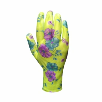 Рукавиці з нітриловим покриттям КВІТКА PRO Garden (M) (110-1235-08-IND)