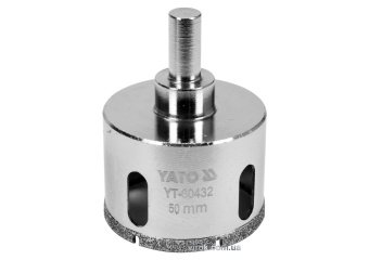 YATO Свердло по гресу і кераміці YATO, Ø= 50 мм, при сухому і мокрому режимах  | YT-60432