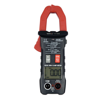 YATO Мультиметр-кліщі TRUE RMS електр. параметрів і темп-ри YATO, діапаз AC/DC- 0-600А, -30-1000 ºC 