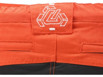 Штани робочі 4-WAY стреч SERWAL оранжево-чорн YATO розм 3XL/ 100-106 см, ріст- 186-196 см, 11 кишень