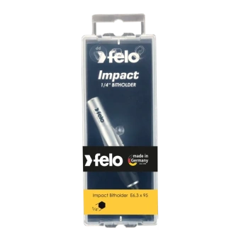Держатель бит магнитный FELO IMPACT 1/4х95 мм, форма E 6,3 (03829594)
