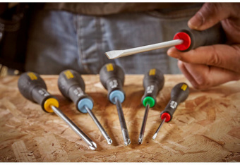 STANLEY 0-65-137 Отвертка FatMax (-) Sl 8,0 мм 150 мм