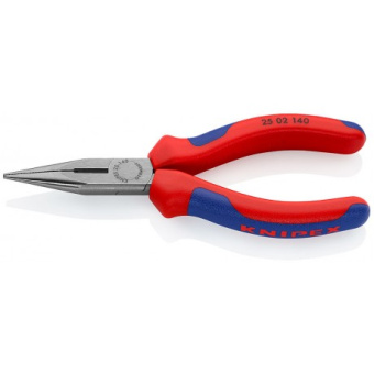 KNIPEX Плоскі круглогубці з ріжучими крайками 25 02 140 | 25 02 140