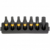 Касета з бітами DeWALT FlexTorq, L = 25 мм, біти Т15, Т20 - 2 шт, Т25 - 2 шт, Т30, Т40