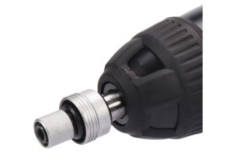 YATO Гайковерт ударний мережевий YATO: 1/4" HEX x 1/2" F, 1020Вт, 600Нм, 2600 об/хв +4 головки і кей