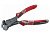 Кусачки поперечні NWS Power Bolt : силові, l= 200 мм. композ ручки