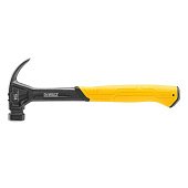 DeWALT Молоток "CURVE-CLAW", суцільнометалевий, вага головки 454 г, з загнутим цвяходером,  340 мм.