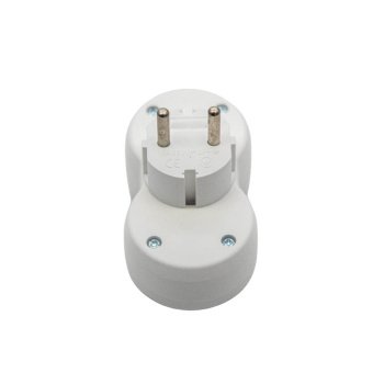 Вилка розгалужувальна електромережева VIROK 16А/250V на 2 гнізда без заземлення